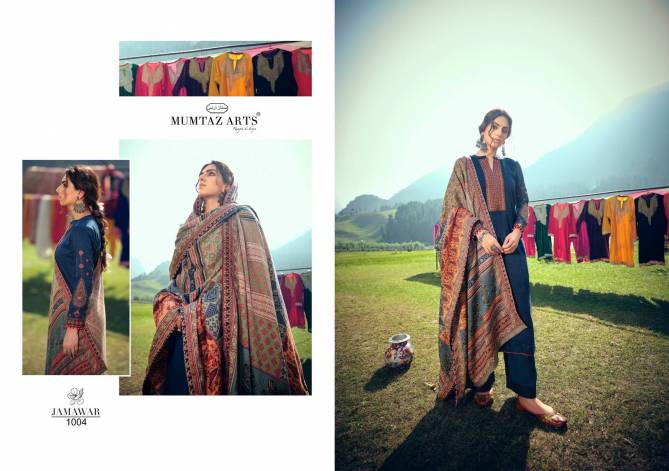 Mumtaz Jamawar Digital Printed Winter Casual Wear Pashmina Designer Collection